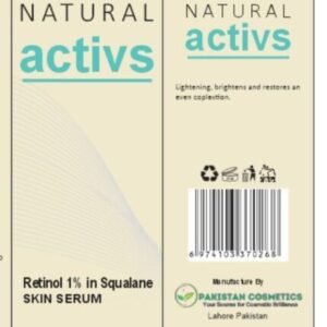 Retinol 1% in Squalane Serum – 100% Pure & Natural