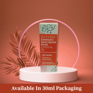 CoNatural Sweet Apricot Kernel Essential Oil – 100% Pure & Natural