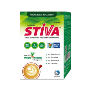 Stiva Natural Stevia Sweetener Pakistan - 50 Sachets Box