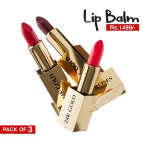24K Gold & Roses Lip Balm