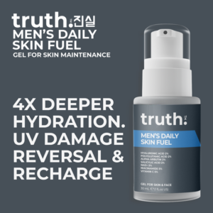 Truth Men's Daily Skin Fuel Gel For Skin & Face- 30ml